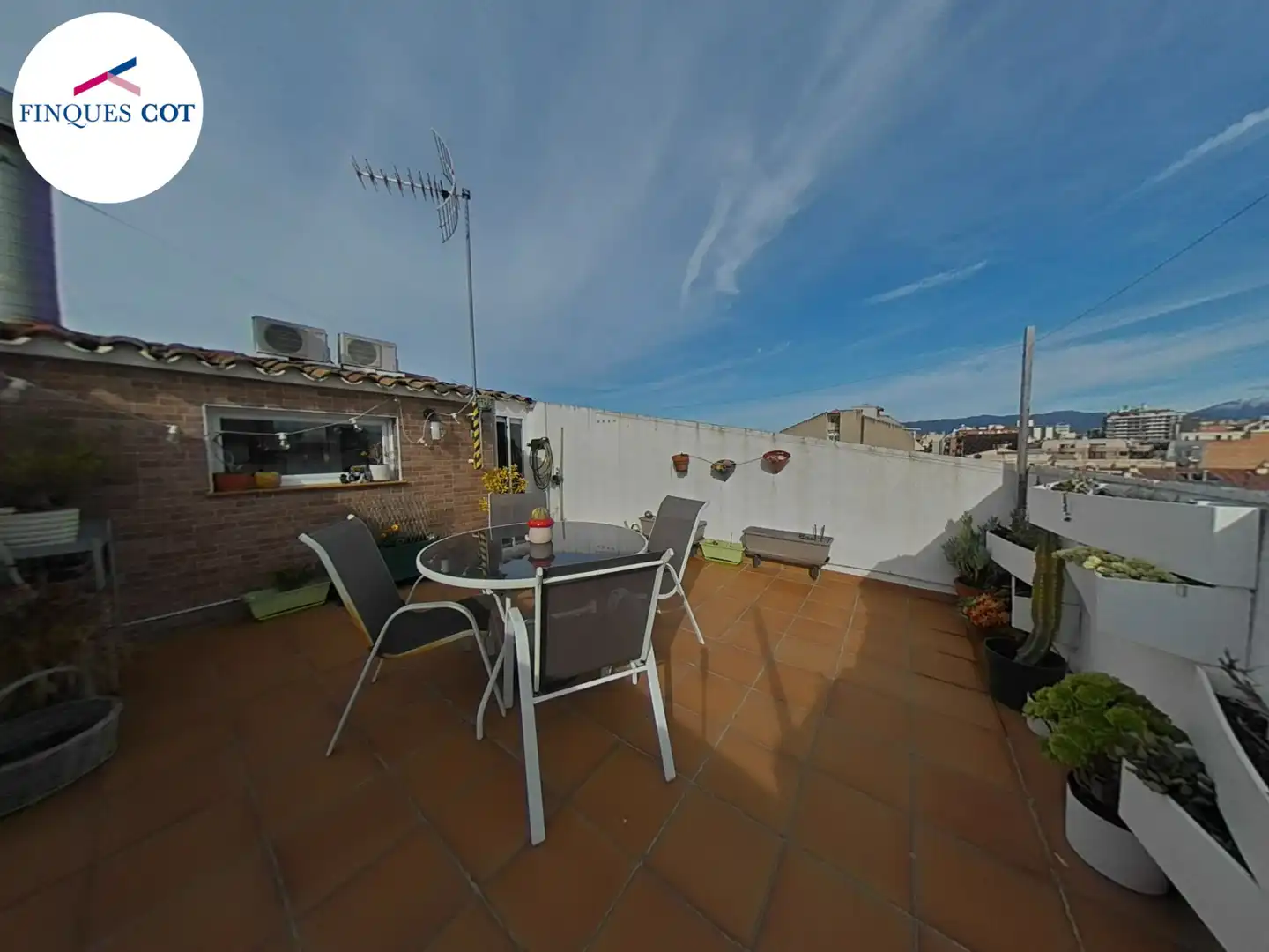 Terrace of Flat for sale in Granollers  with Air Conditioner, Heating and Terrace