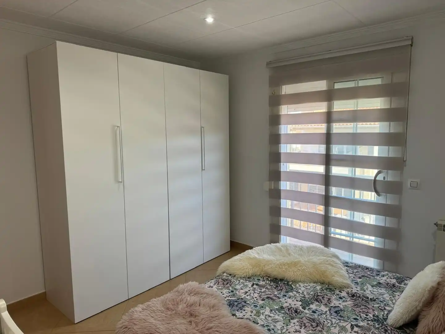 Schlafzimmer von Haus oder Chalet zum Verkauf in Quart mit Klimaanlage, Heizung und Privatgarten