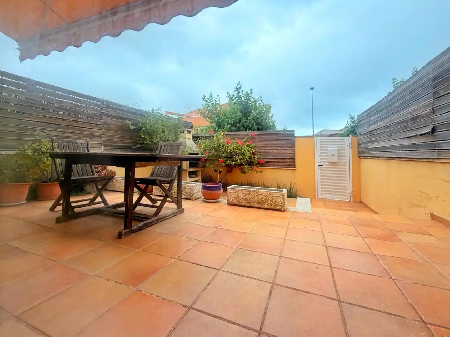 Terraza de Casa adosada de alquiler en Cubelles con Calefacción, Terraza y Amueblado