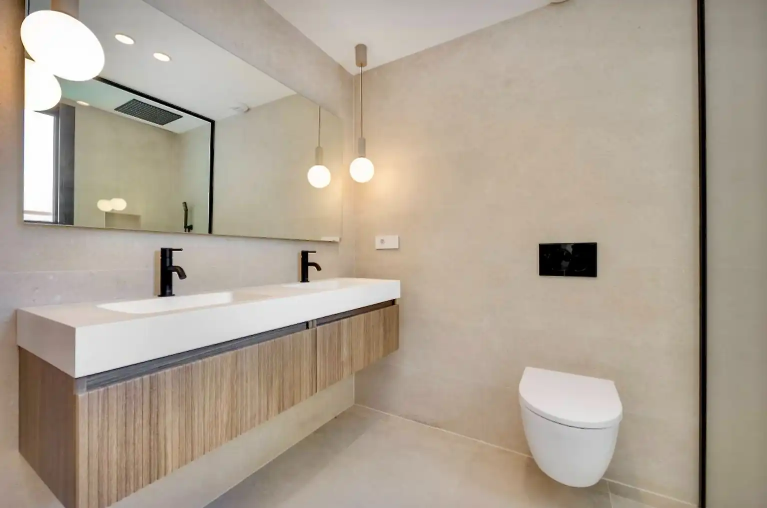 Baño de Casa o chalet en venta en Mutxamel con Aire acondicionado, Jardín privado y Terraza