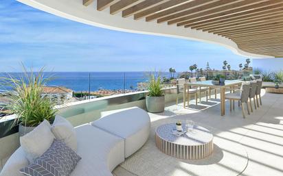 Terrassa de Apartament en venda en Mijas amb Aire condicionat, Jardí privat i Terrassa