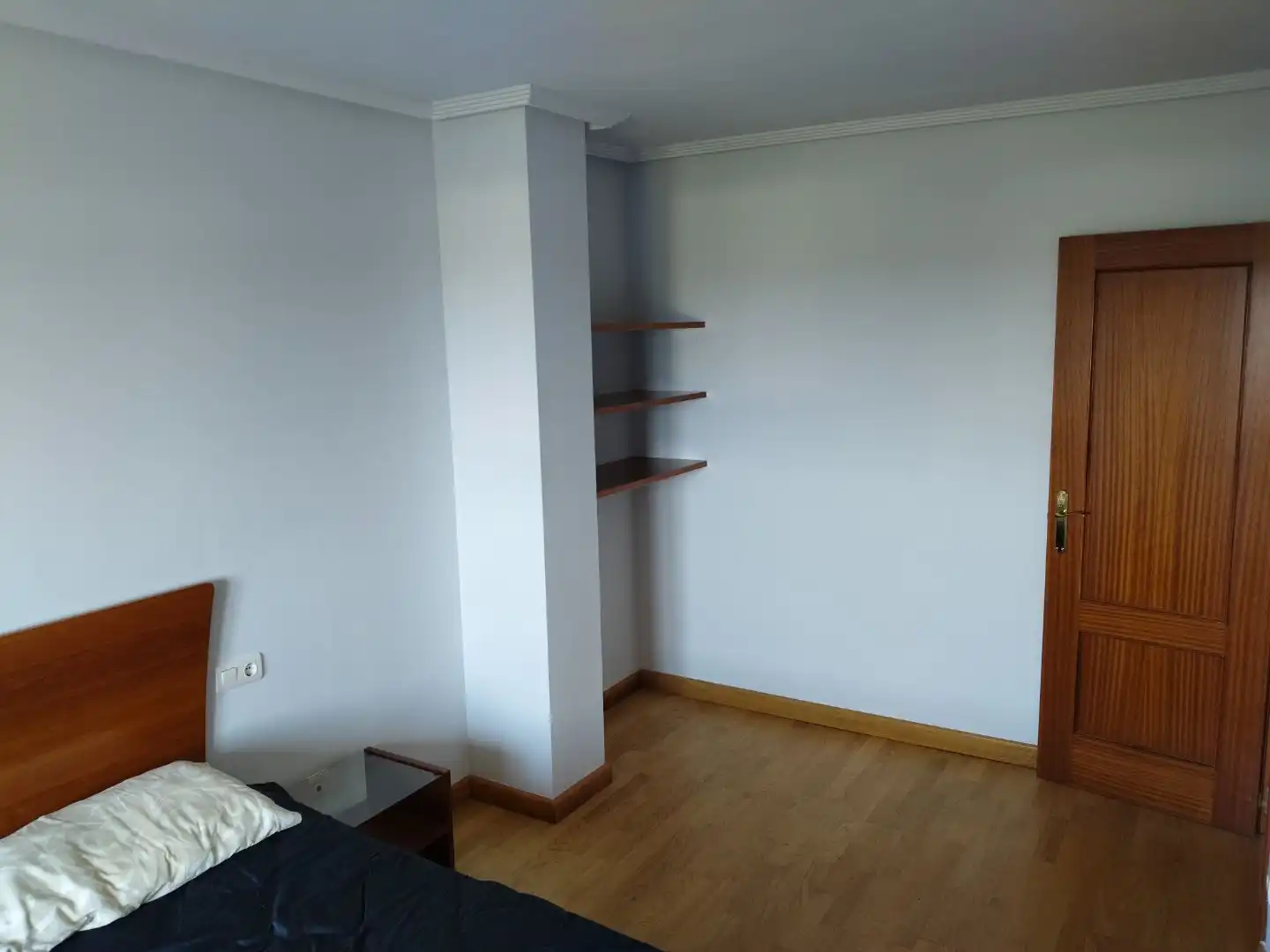 Schlafzimmer von Wohnung zur Miete in Valverde de la Virgen mit Heizung, Parkett und Abstellraum