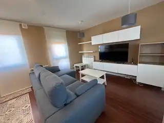 Living room of Apartments for rent in Sariegos  with Heating, Parquet flooring and Terrace
