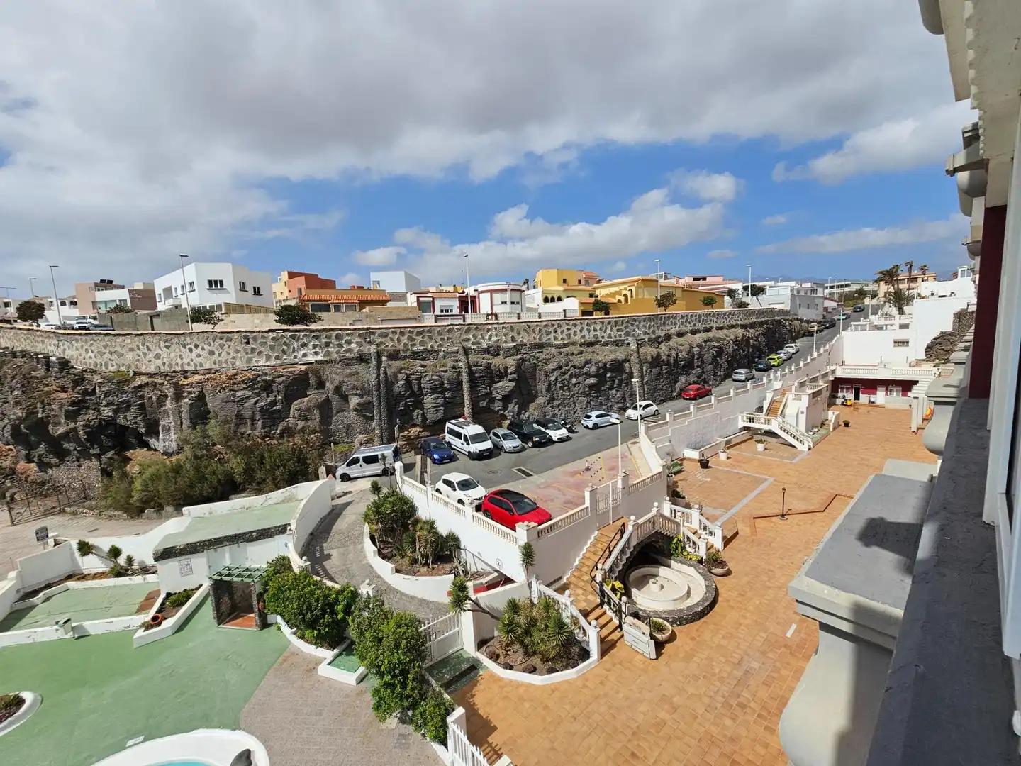 Vista exterior de Pis de lloguer en Telde amb Piscina comunitària