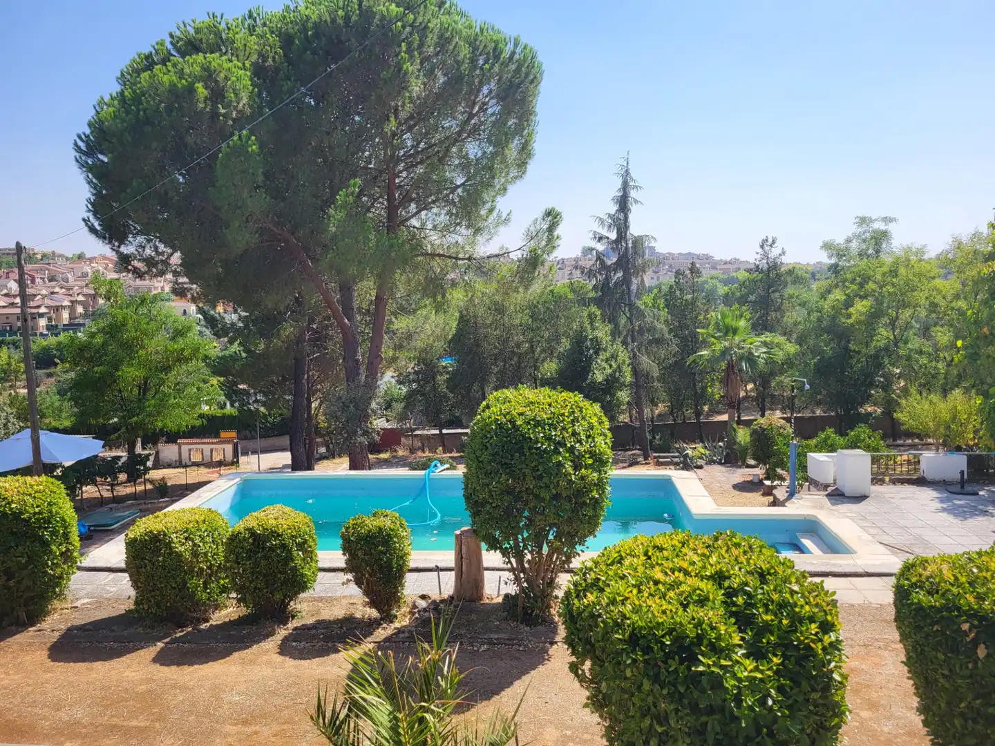 Piscina de Casa o xalet en venda en Cáceres amb Aire condicionat, Calefacció i Jardí privat