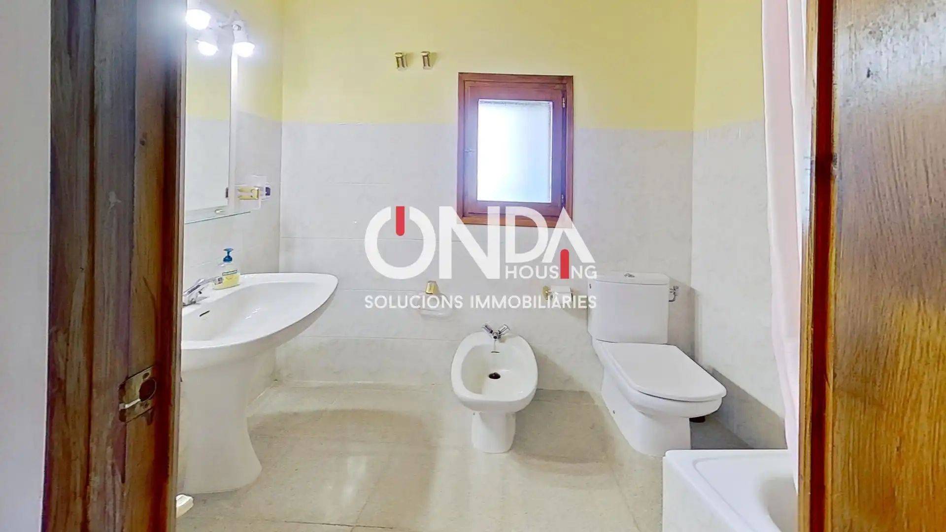 Bathroom of Houses for sale in Àger  with Heating, Terrace and Storage room