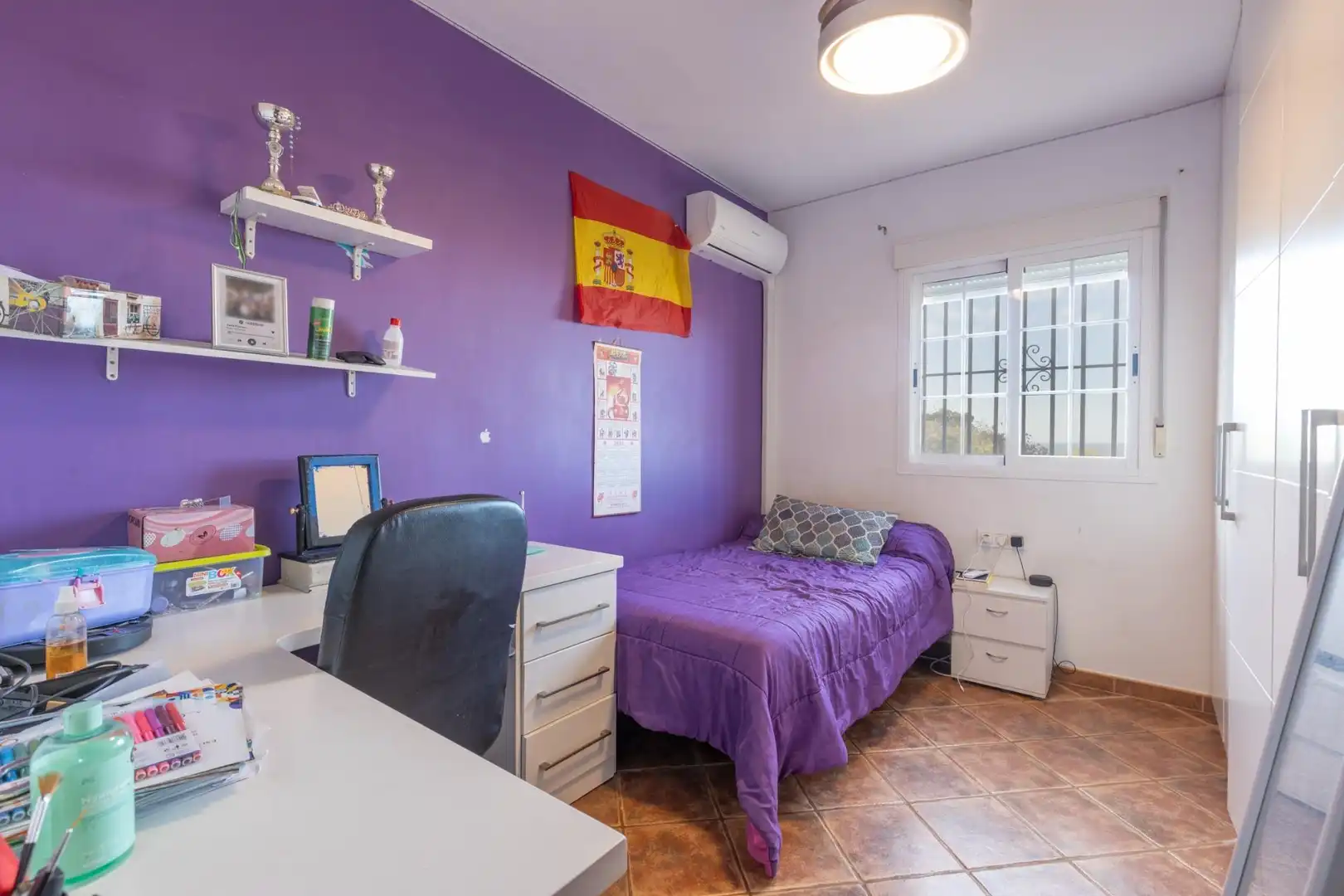 Habitación de Casa o chalet en venta en Madrid con Aire acondicionado, Calefacción y Jardín privado