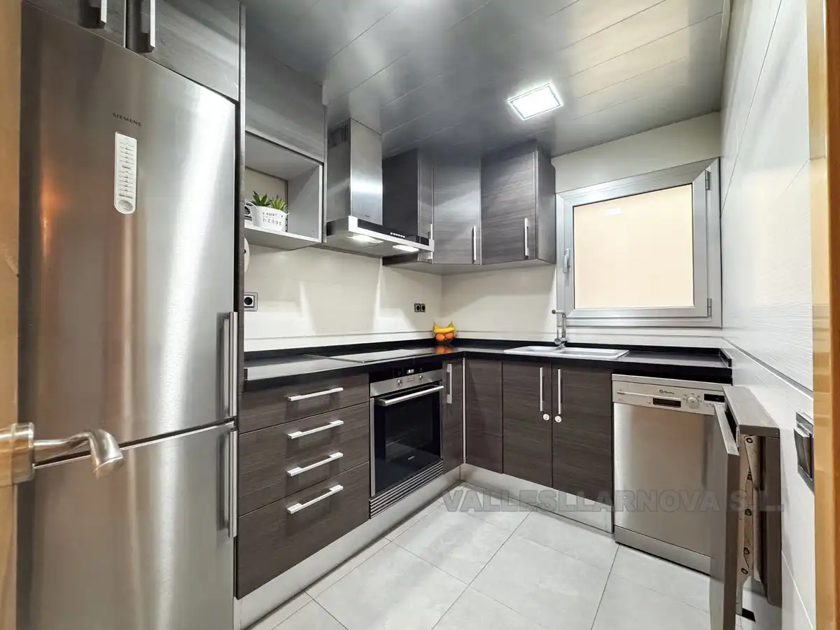 Kitchen of Flat for sale in Mollet del Vallès  with Air Conditioner