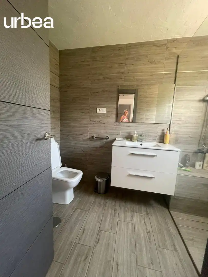 Baño de Finca rústica de alquiler en Málaga con Calefacción, Jardín privado y Terraza
