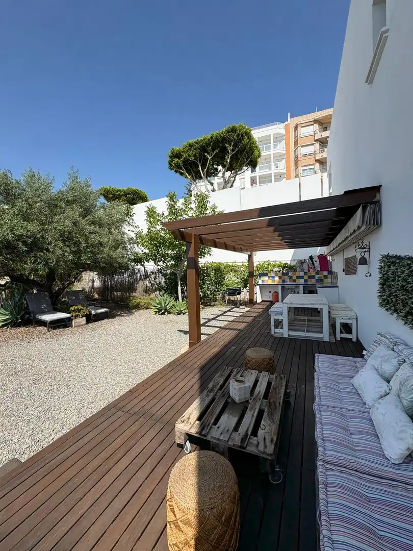 Terrace of Detached homes for rent in Benissa  with Heating, Private garden and Terrace
