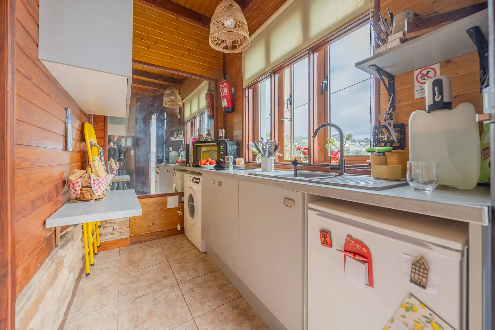 Cocina de Casa o chalet en venta en Teror con Jardín privado, Terraza y Trastero