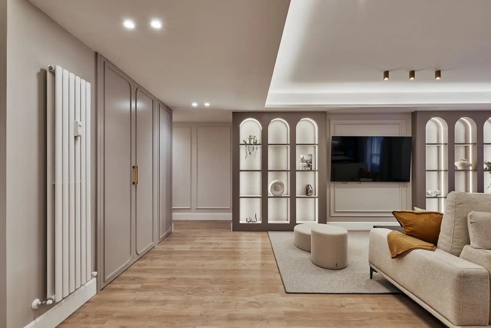Sala de estar de Piso en venta en Madrid con Aire acondicionado, Calefacción y Domótica