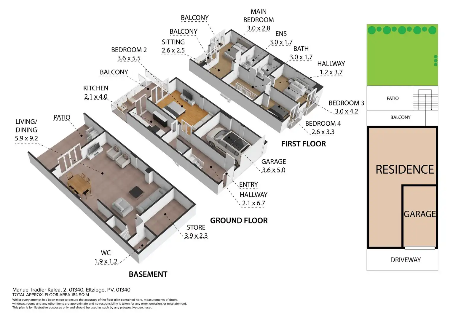 Detached homes for sale in Elciego  with Heating, Private garden and Parquet flooring