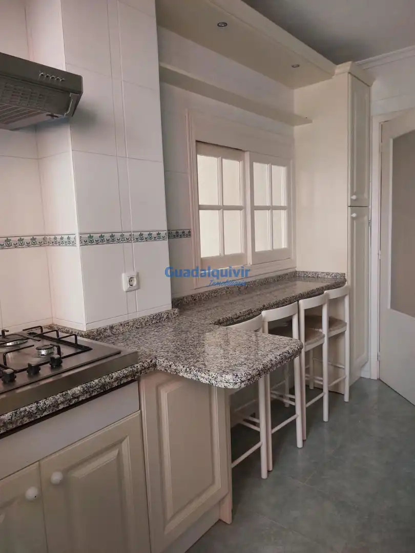 Kitchen of Flat for rent in Montequinto  with Air Conditioner, Private garden and Terrace