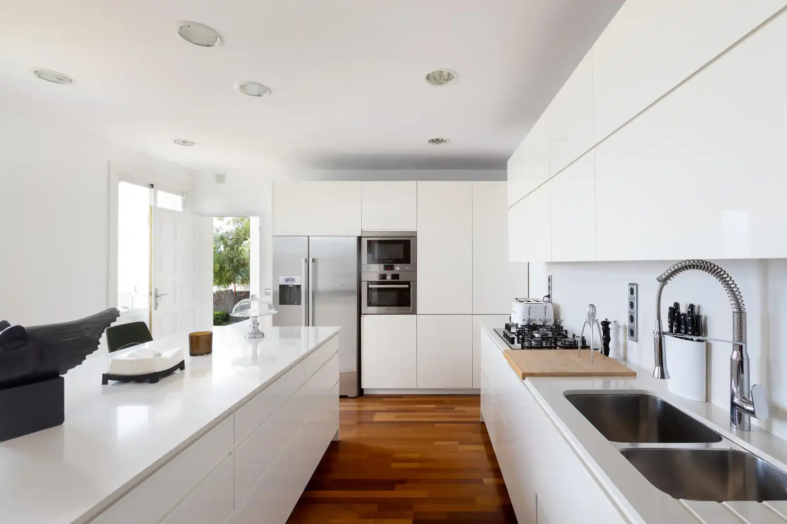 Cocina de Casa o chalet en venta en Mataró con Aire acondicionado, Calefacción y Terraza