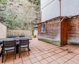 Terrace of Flat for sale in Girona Capital  with Air Conditioner, Heating and Parquet flooring