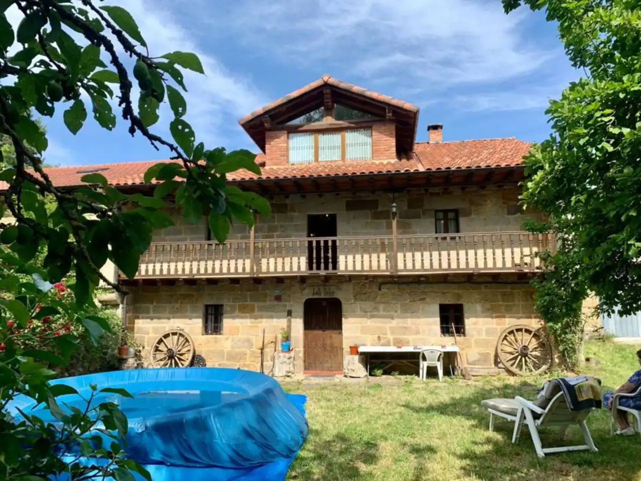 Exterior view of Houses for sale in Arija  with Heating, Private garden and Terrace