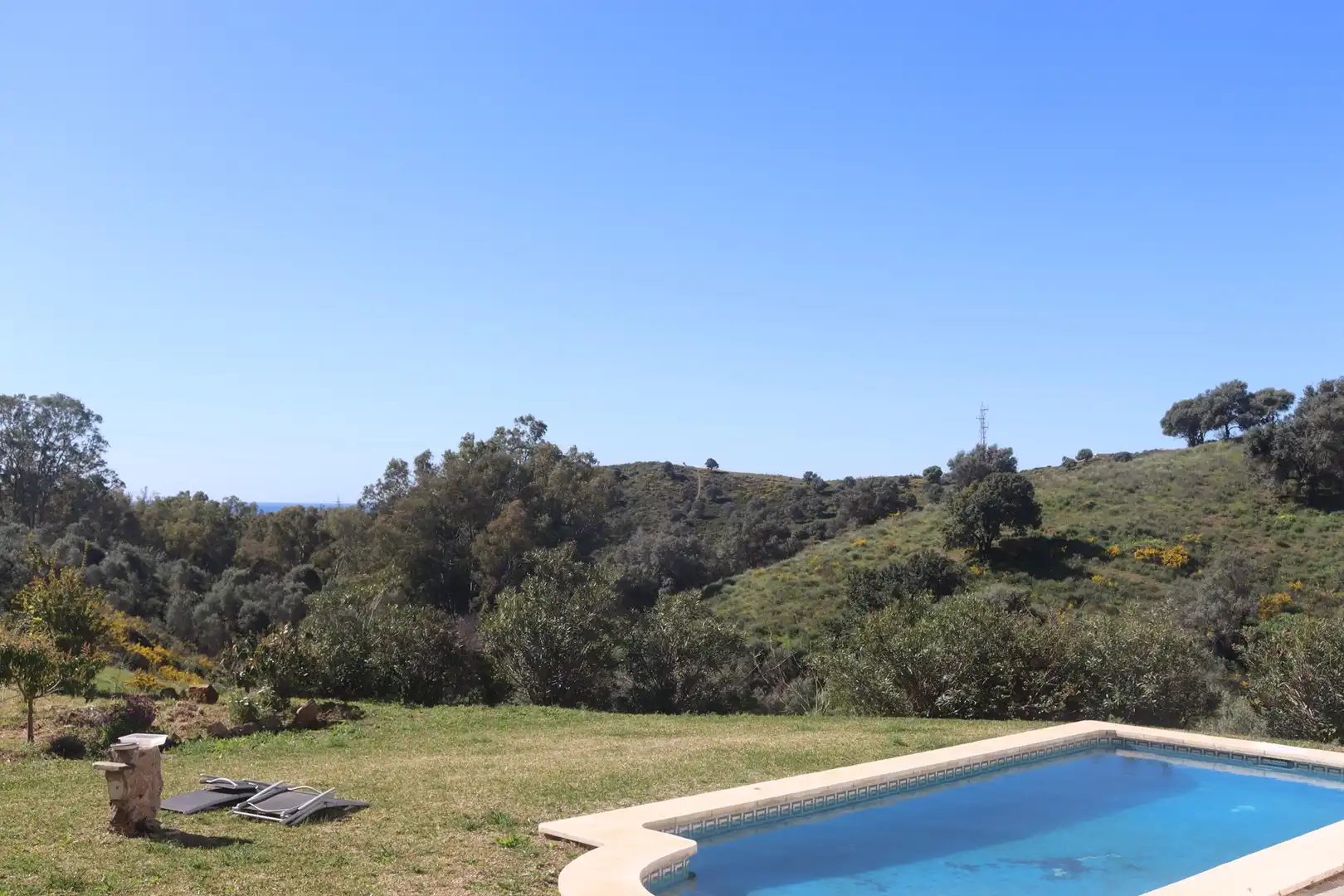 Jardí de Casa o xalet en venda en Mijas amb Aire condicionat i Piscina