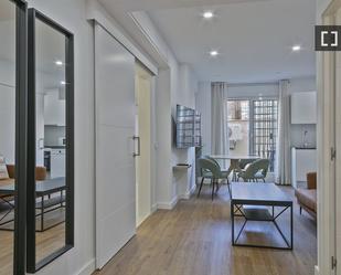 Living room of Flat to rent in  Barcelona Capital  with Air Conditioner, Heating and Furnished