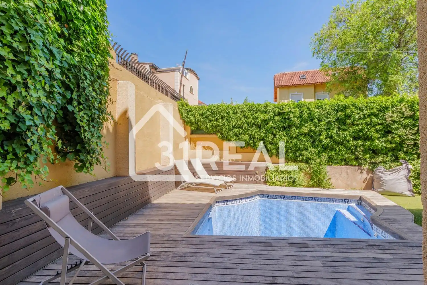 Garden of Houses for sale in Madrid