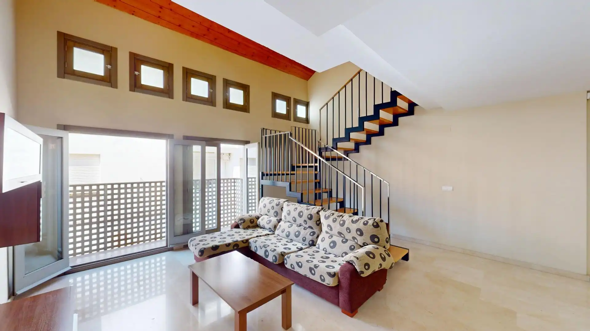 Sala de estar de Dúplex en venta en Oliva con Aire acondicionado, Calefacción y Terraza