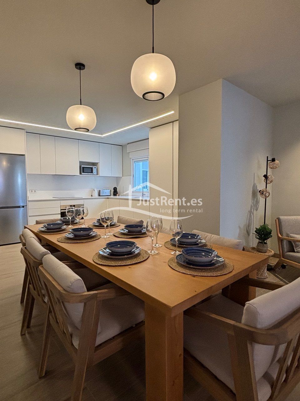 Dining room of Flat for rent in L'Alfàs del Pi  with Air Conditioner, Private garden and Terrace