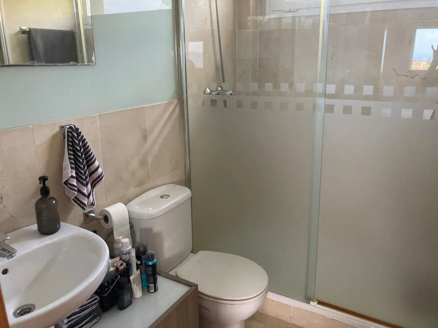 Baño de Casa adosada en venta en La Nucia con Aire acondicionado, Jardín privado y Terraza