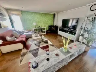 Living room of Houses for rent in Villaquilambre  with Heating, Private garden and Parquet flooring