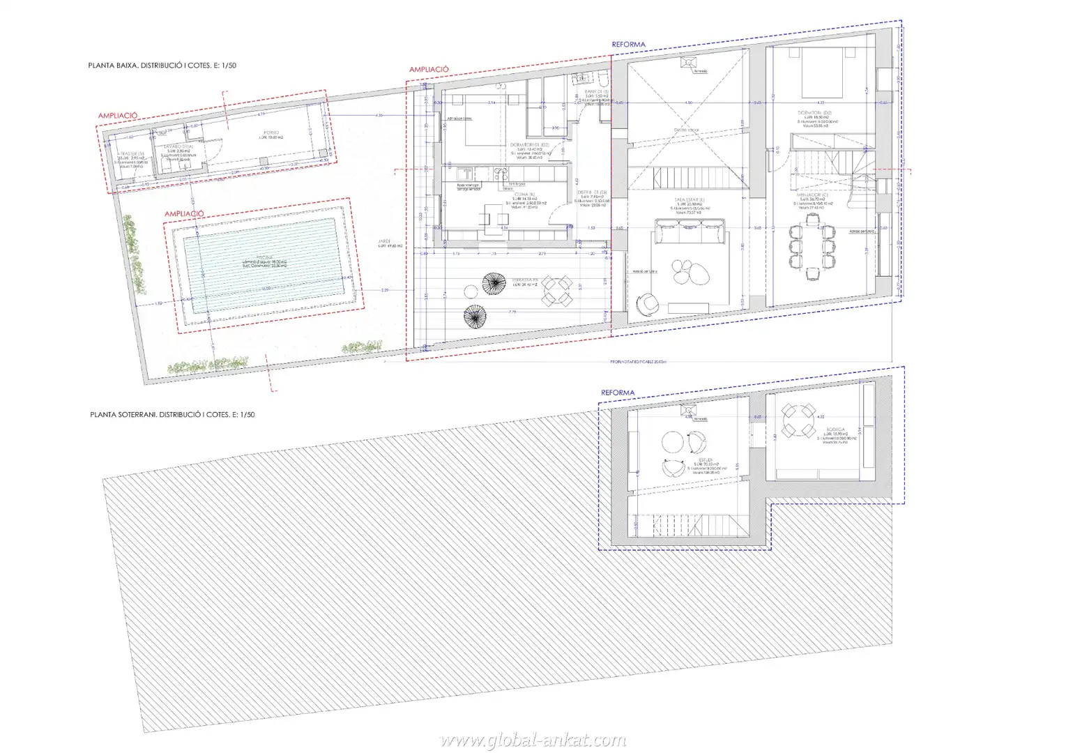 Casa adosada en venta en Vilafranca de Bonany con Aire acondicionado, Jardín privado y Terraza