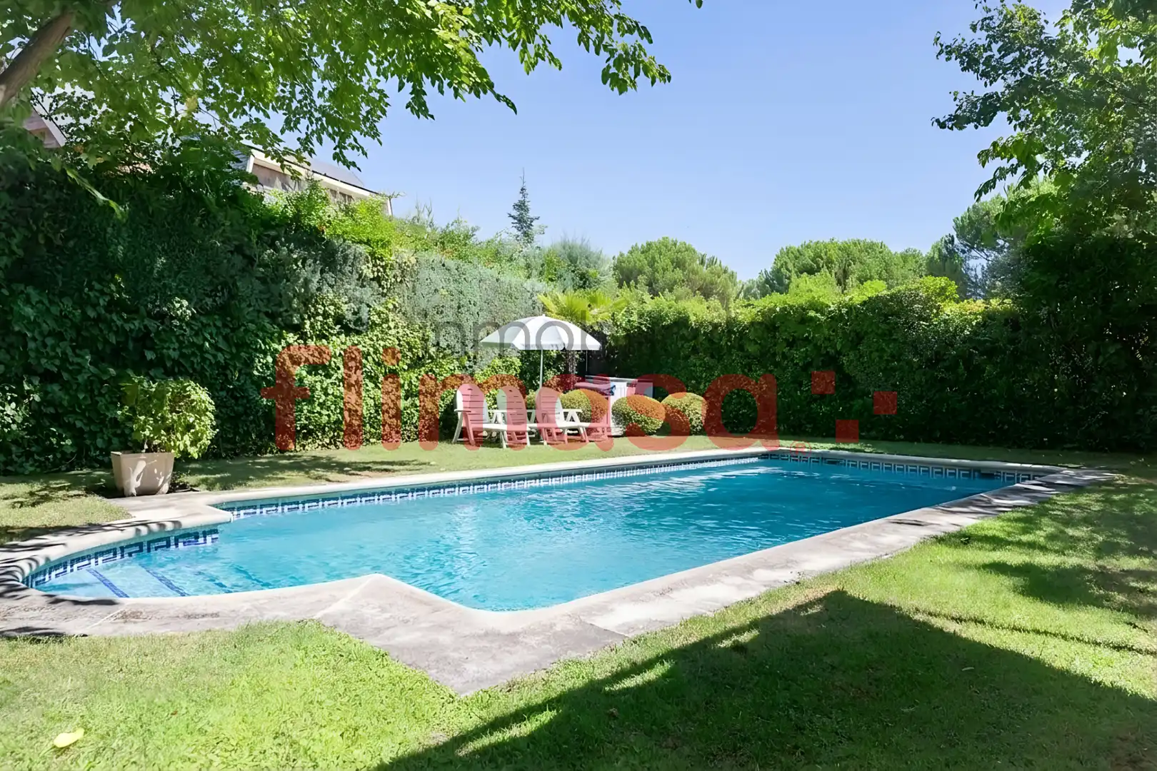 Piscina de Casa o chalet en venta en Villaviciosa de Odón con Aire acondicionado, Calefacción y Jardín privado