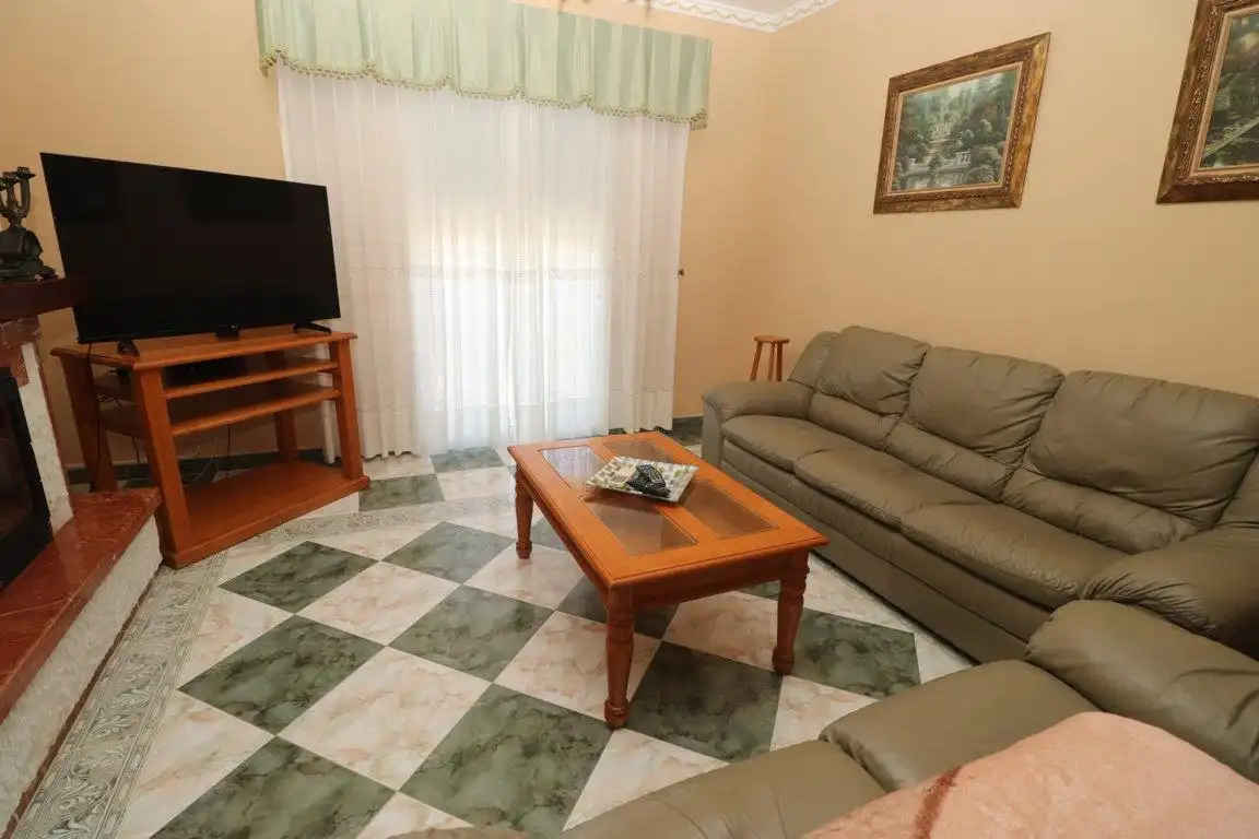 Sala de estar de Casa o chalet de alquiler en Guaro con Jardín privado, Terraza y Trastero