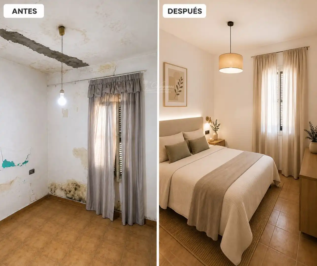 Dormitori de Casa adosada en venda en  Palma de Mallorca amb Aire condicionat, Jardí privat i Terrassa