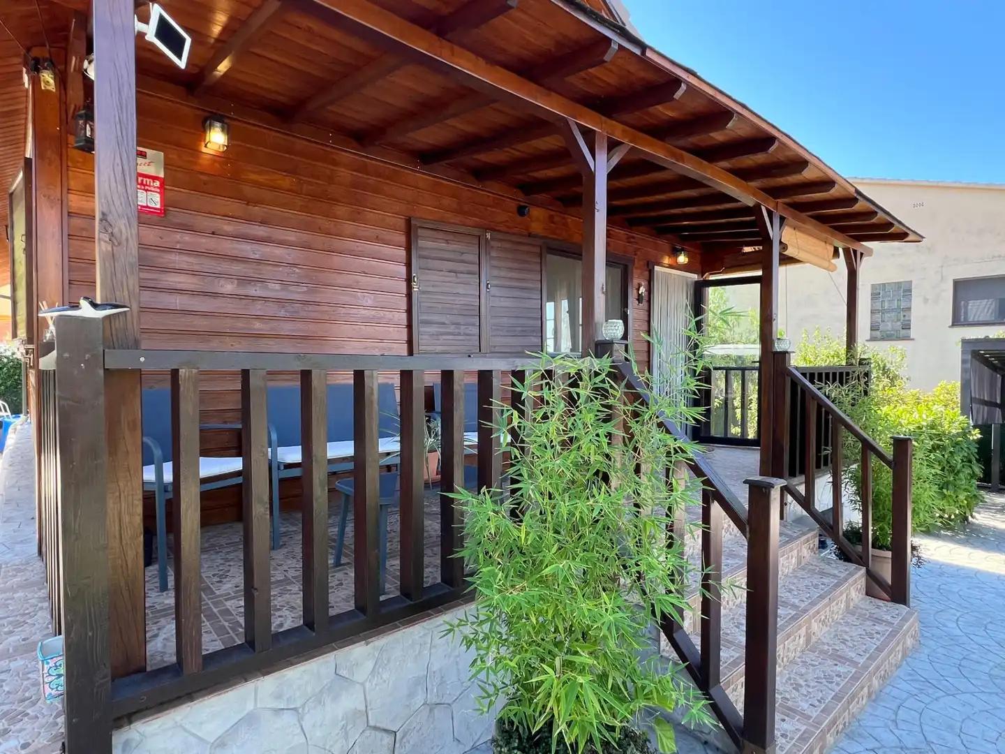 Terraza de Casa o chalet en venta en Cànoves I Samalús con Aire acondicionado, Calefacción y Jardín privado
