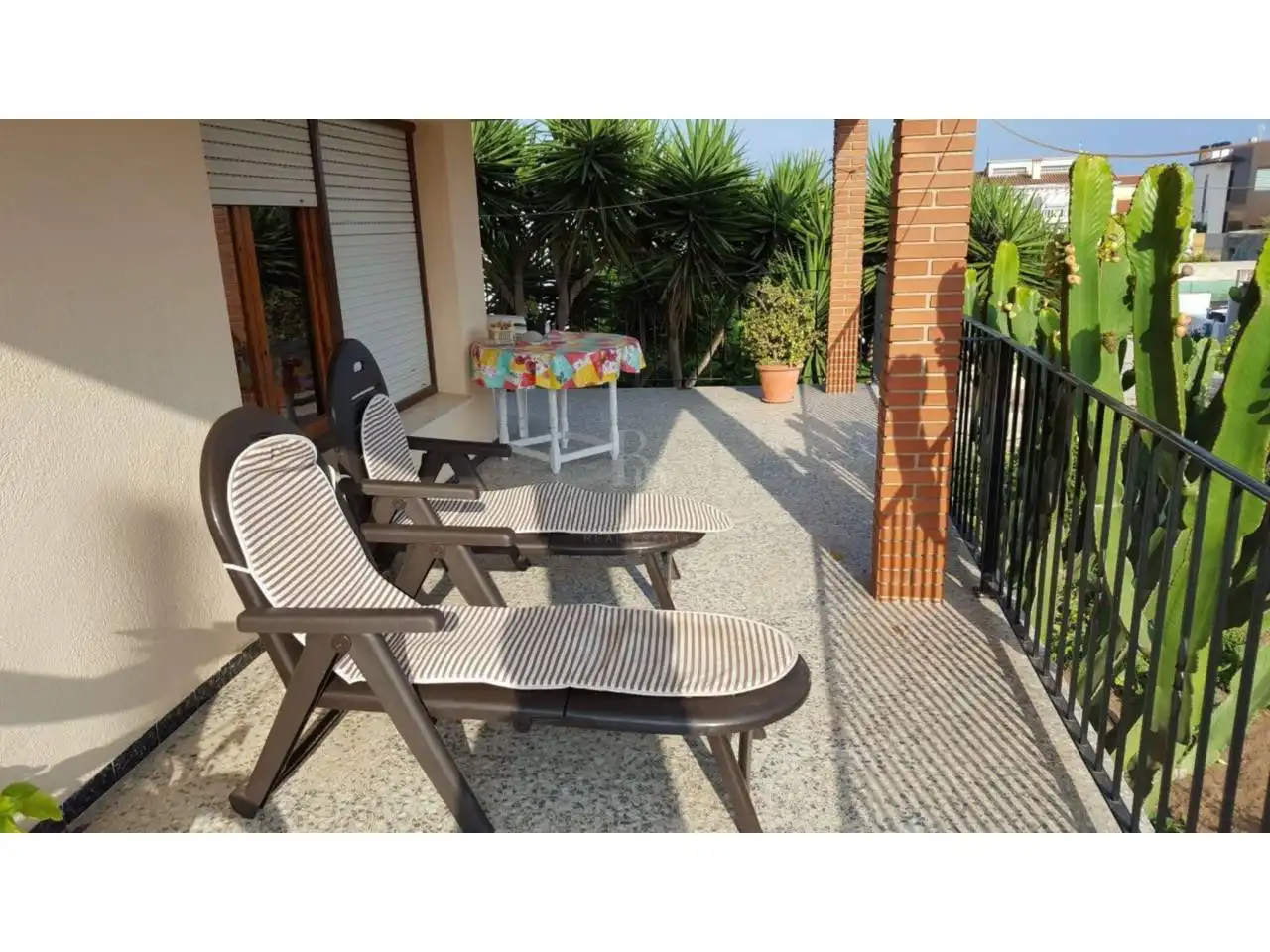 Terraza de Piso de alquiler en Vinaròs con Jardín privado, Terraza y Amueblado