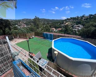 Piscina de Finca rústica de lloguer en Lloret de Mar