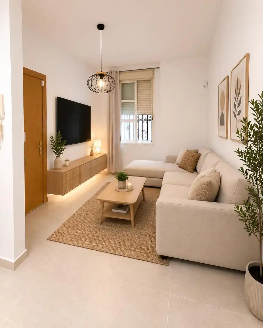 Sala d'estar de Planta baixa en venda en Málaga amb Aire condicionat