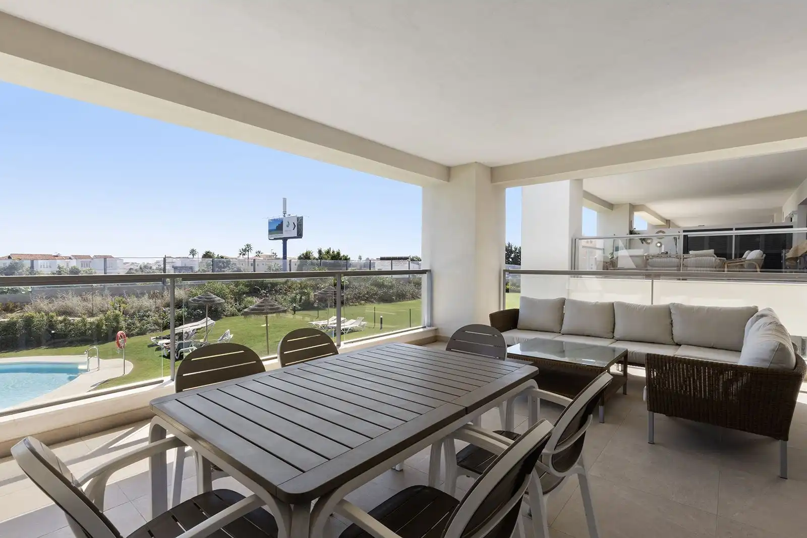 Terrassa de Apartament en venda en Casares amb Aire condicionat, Terrassa i Moblat