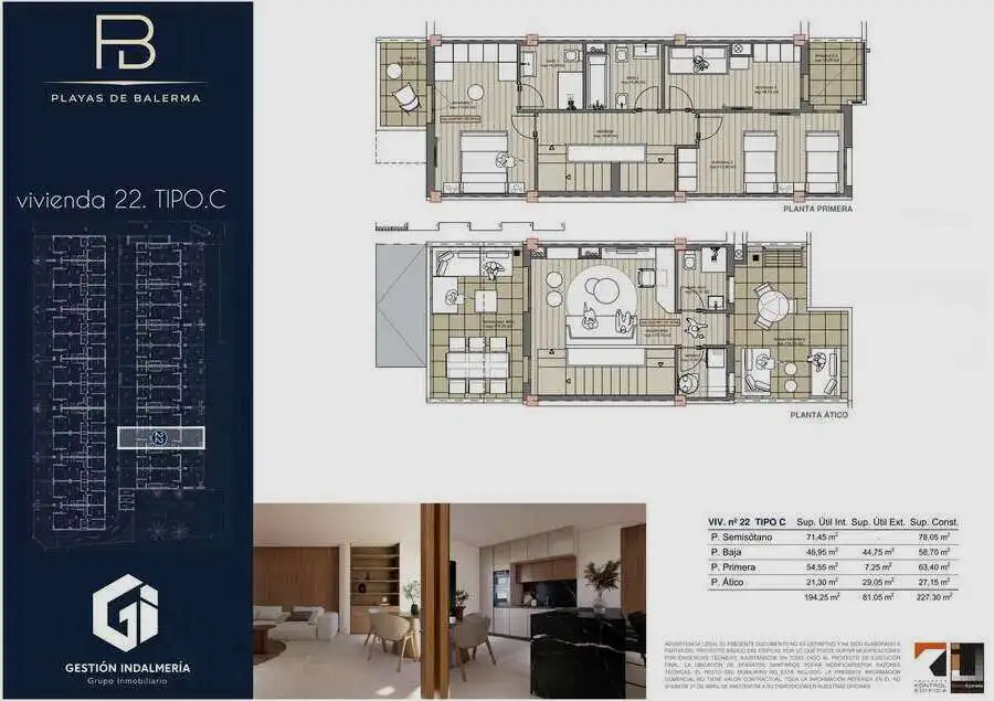 Duplex for sale in El Ejido  with Air Conditioner, Terrace and Storage room