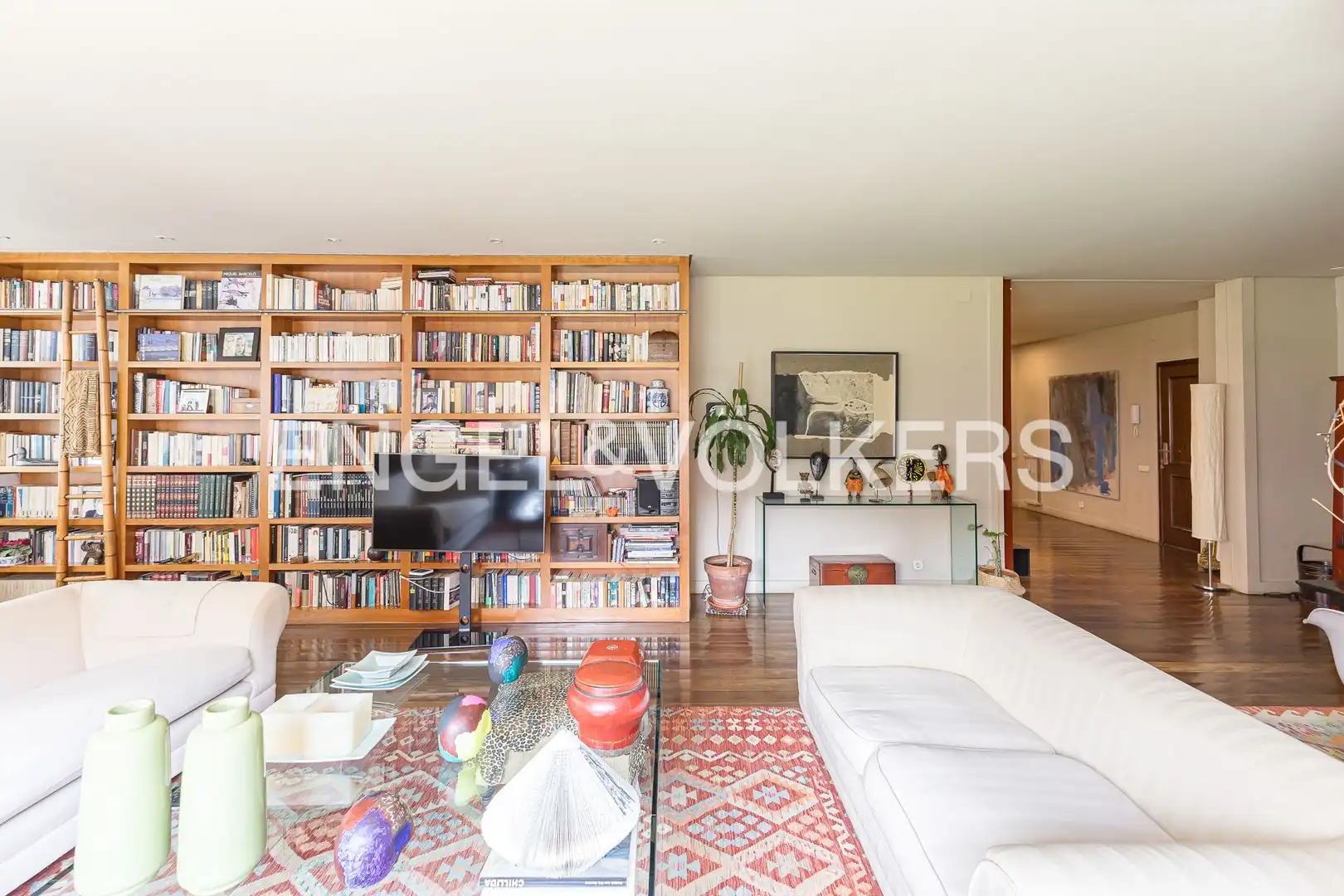 Living room of Flat for sale in Madrid  with Air Conditioner, Heating and Private garden