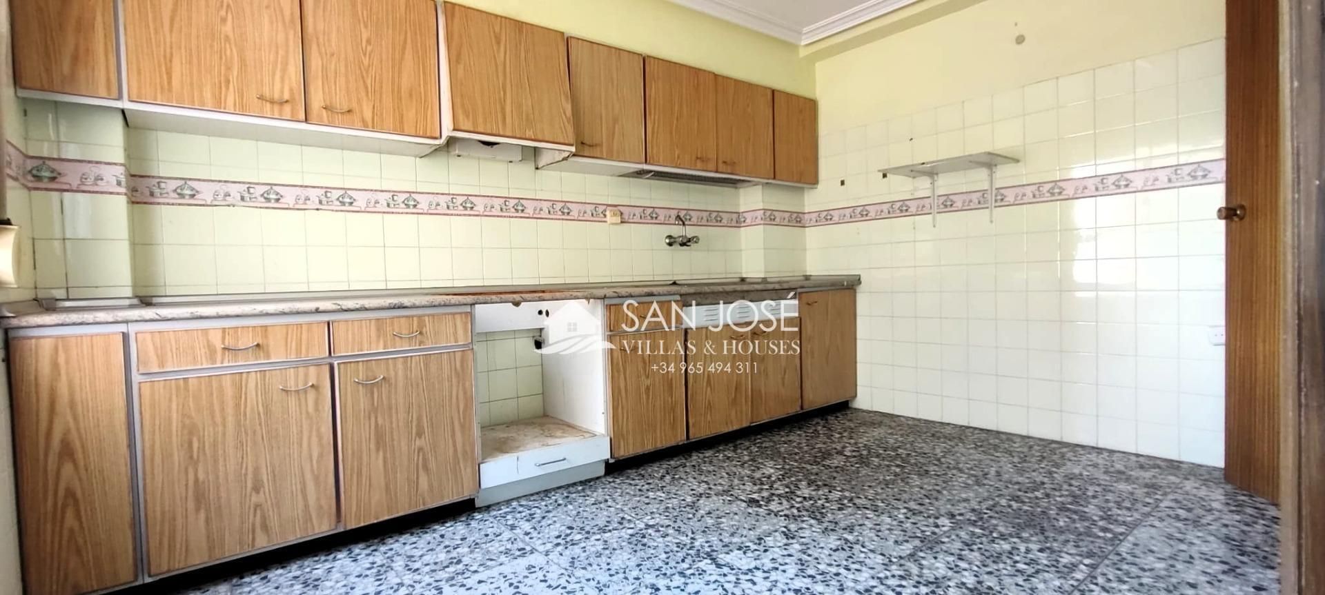 Kitchen of Flat for sale in Aspe  with Terrace and Balcony
