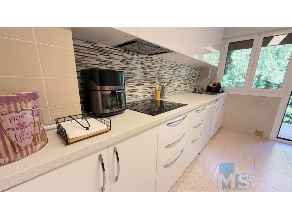 Küche von Wohnung zum verkauf in Bergara mit Balkon