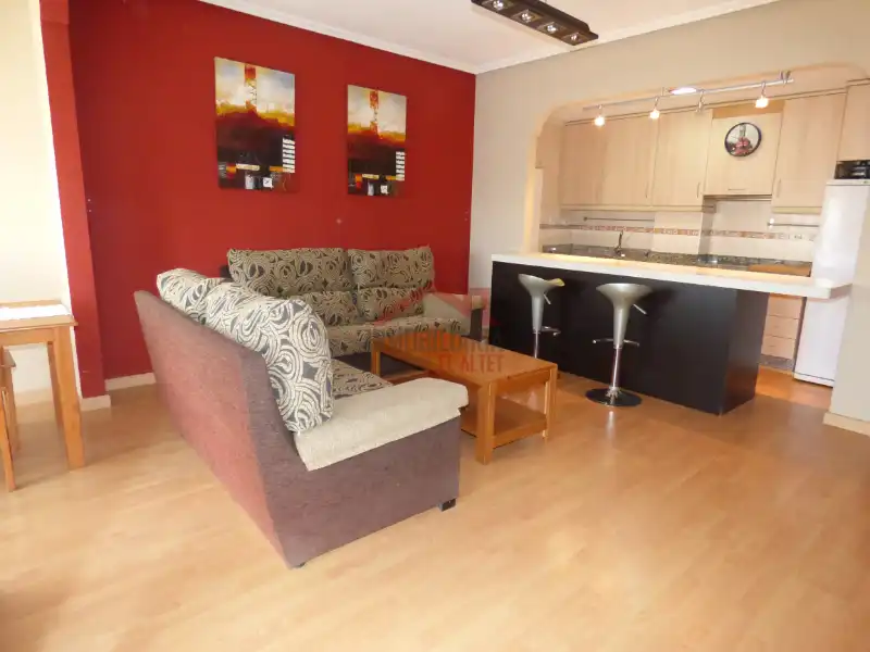Sala de estar de Piso en venta en Elche / Elx con Aire acondicionado, Calefacción y Parquet