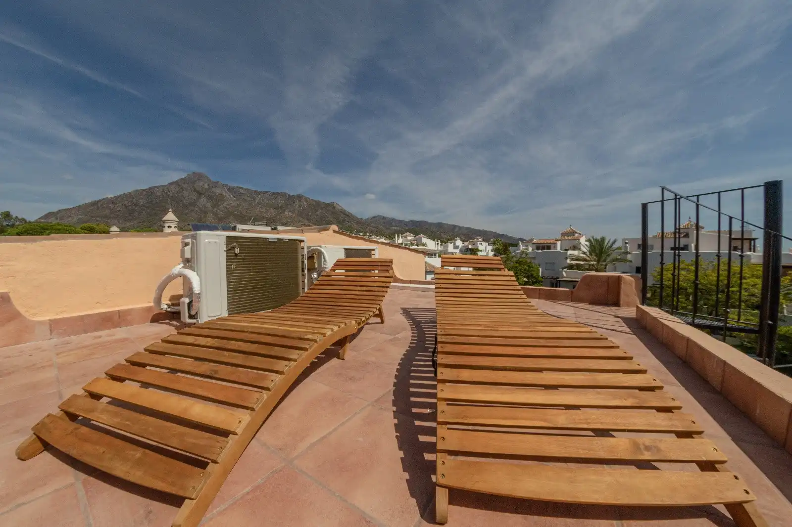 Terrace of Detached homes for rent in Marbella  with Air Conditioner, Terrace and Storage room