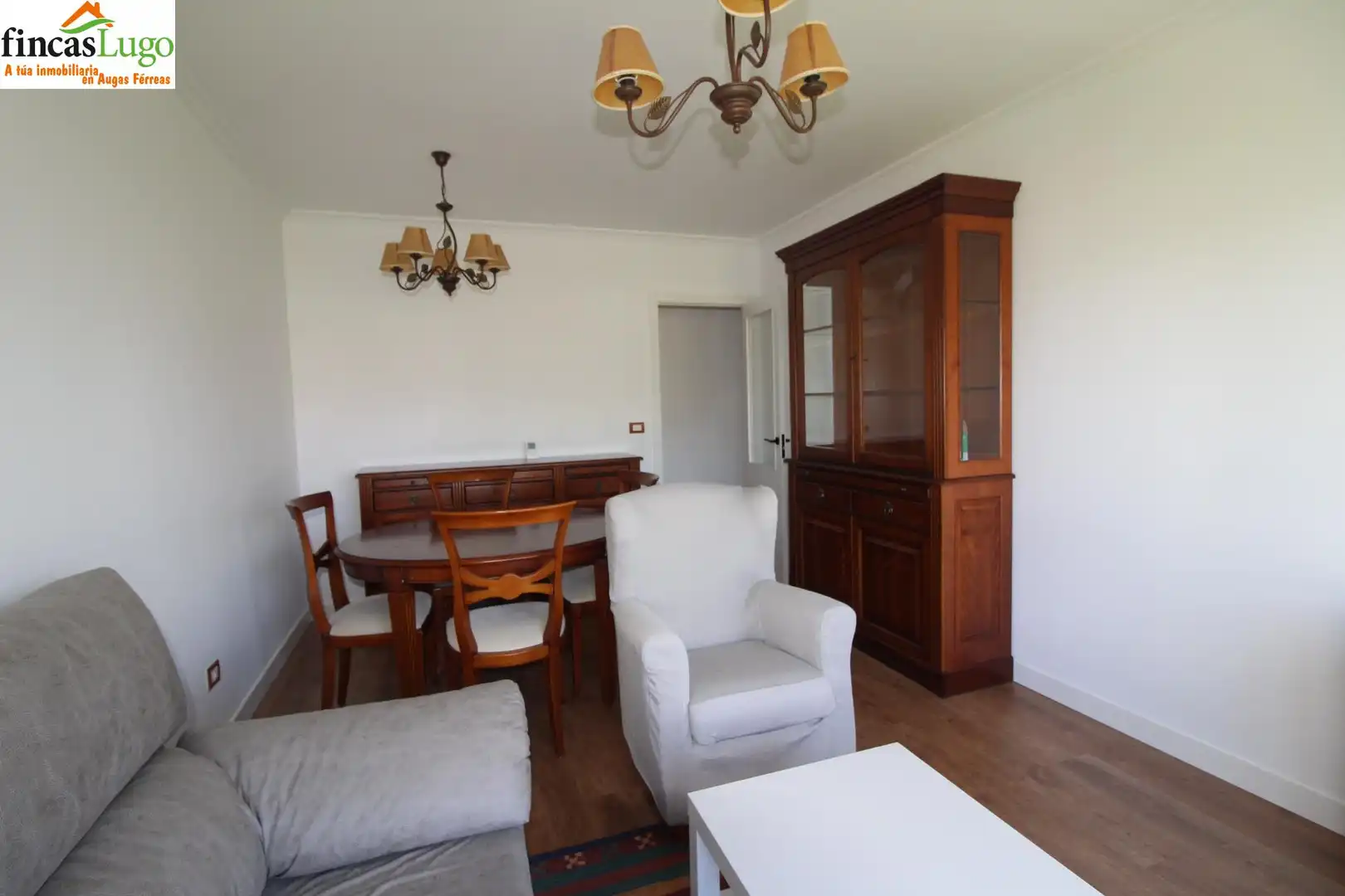 Living room of Flat for rent in Lugo  with Furnished