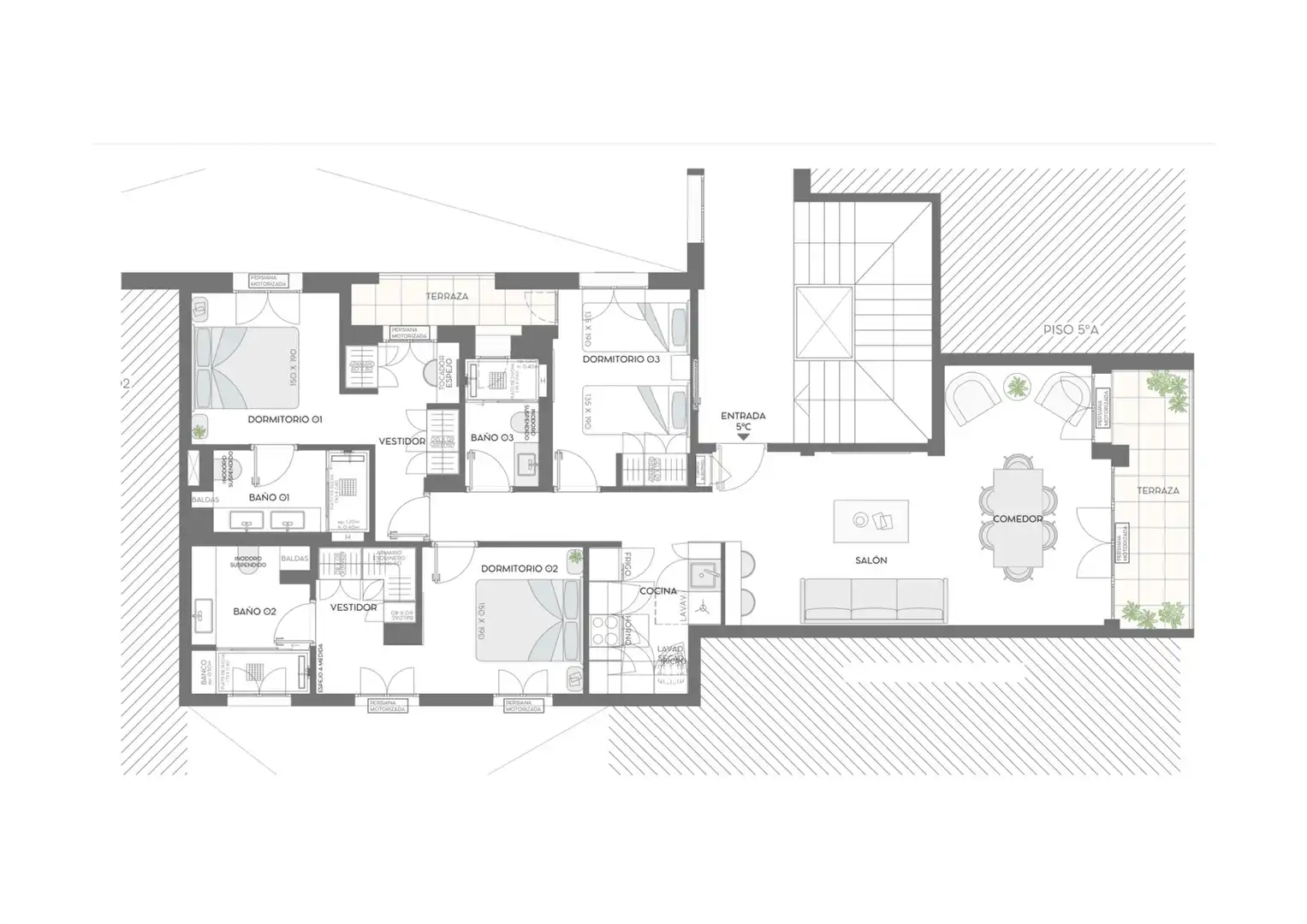 Apartamento en venta en Madrid con Aire acondicionado, Calefacción y Terraza
