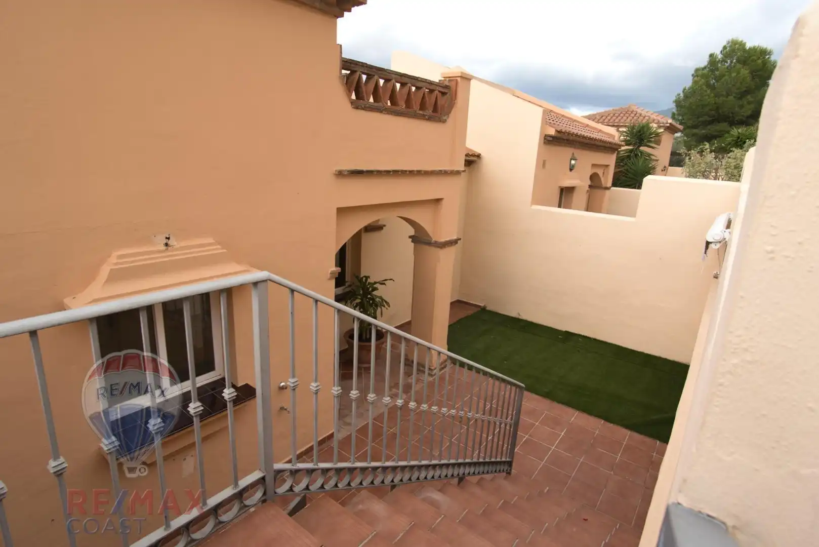 Terrace of Detached homes for sale in Mijas  with Air Conditioner, Heating and Private garden
