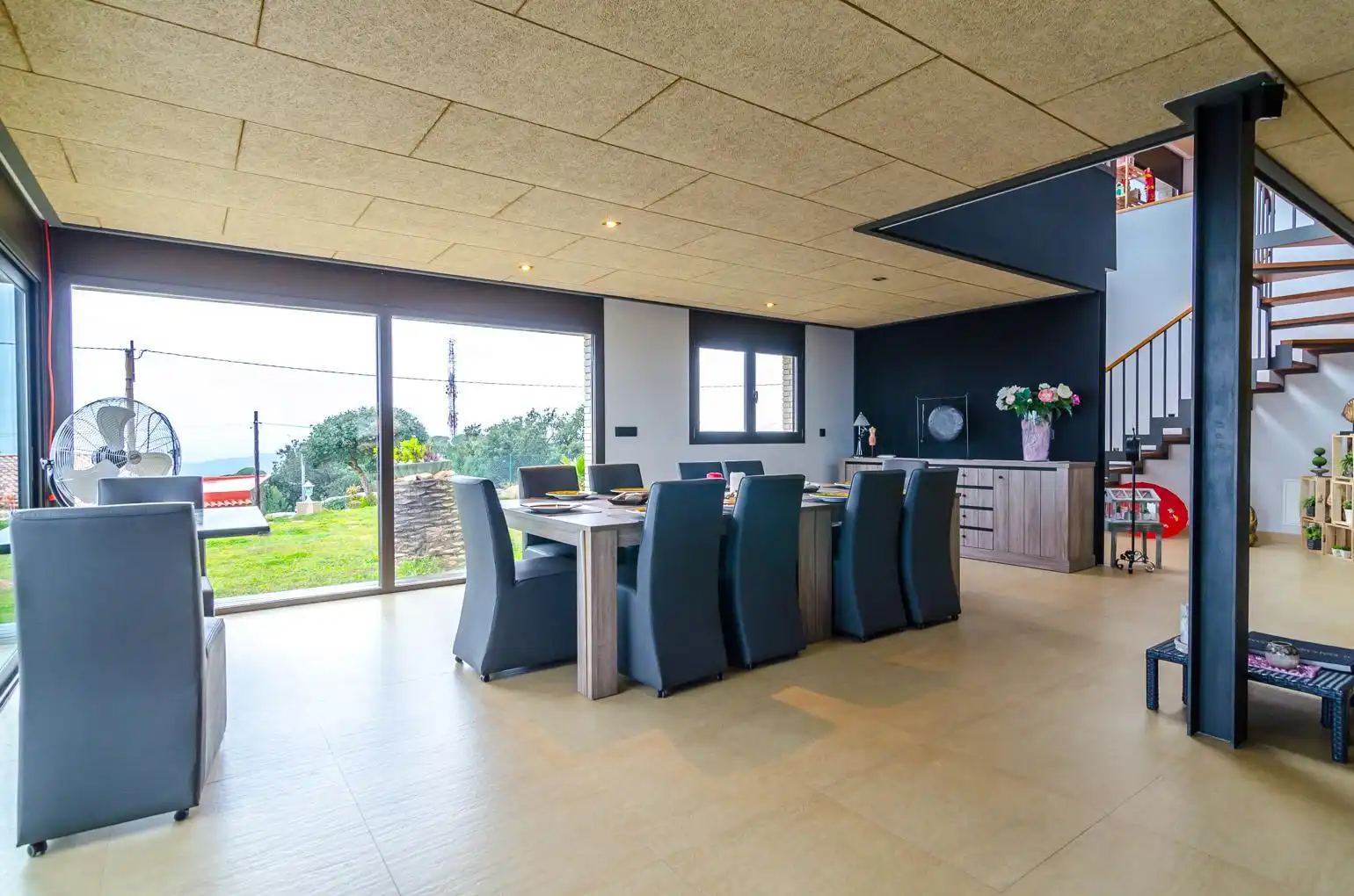 Comedor de Casa o chalet en venta en Lloret de Mar con Jardín privado, Terraza y Piscina