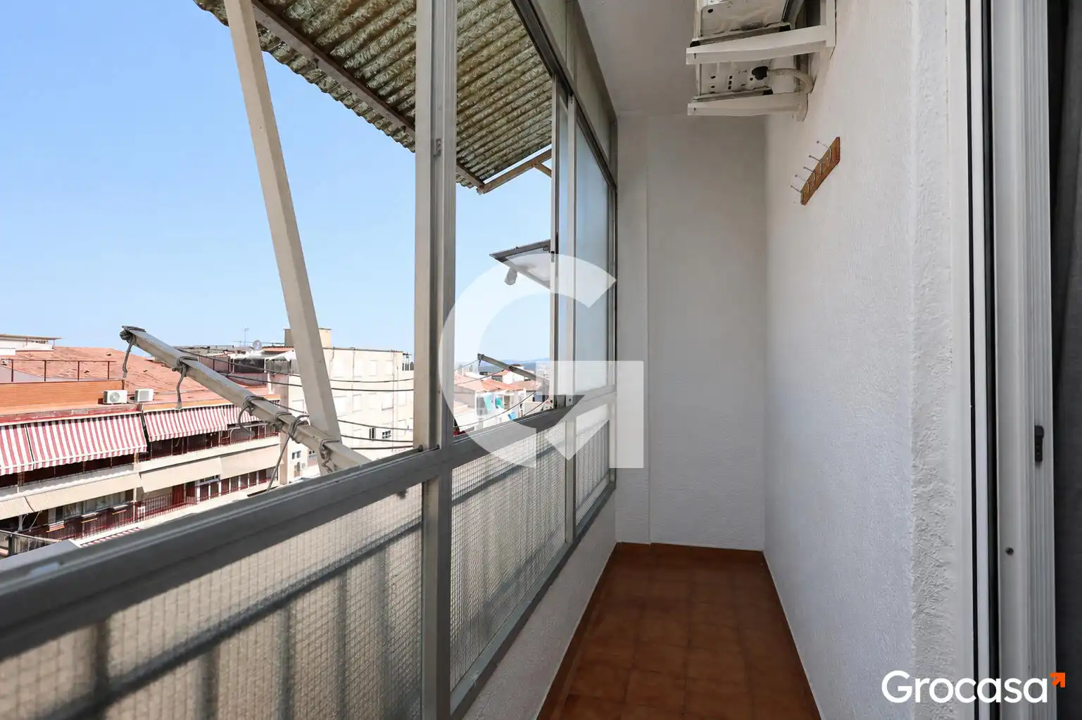 Balcony of Flat for sale in Terrassa  with Air Conditioner, Heating and Storage room
