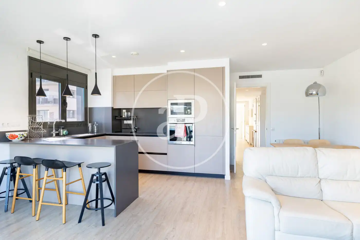 Cocina de Piso en venta en Barcelona con Aire acondicionado, Calefacción y Terraza