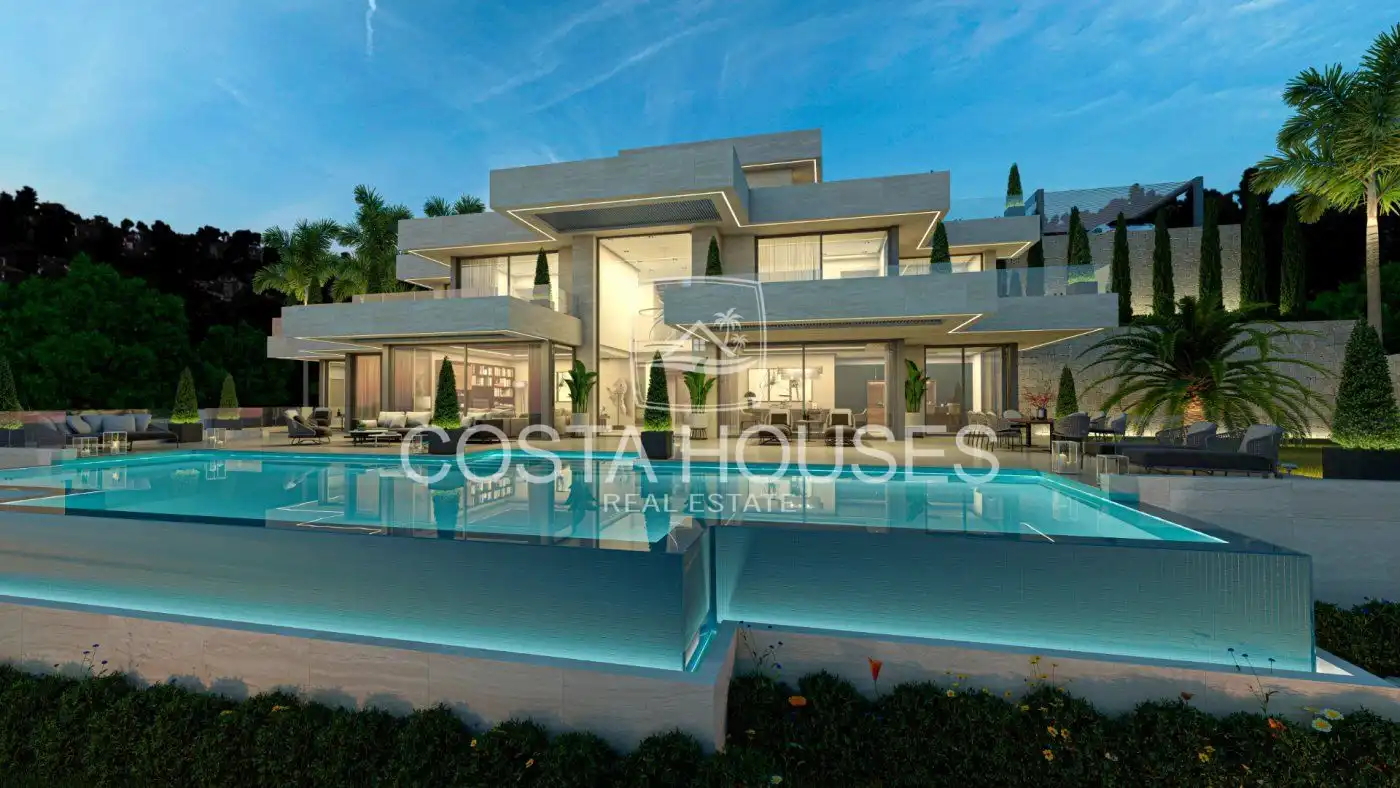 Vista exterior de Casa o xalet en venda en Jávea / Xàbia amb Aire condicionat, Jardí privat i Terrassa